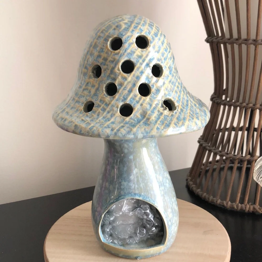 Mushroom Tealight Candle Holder Decor